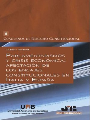 cover image of Parlamentarismos y crisis económica